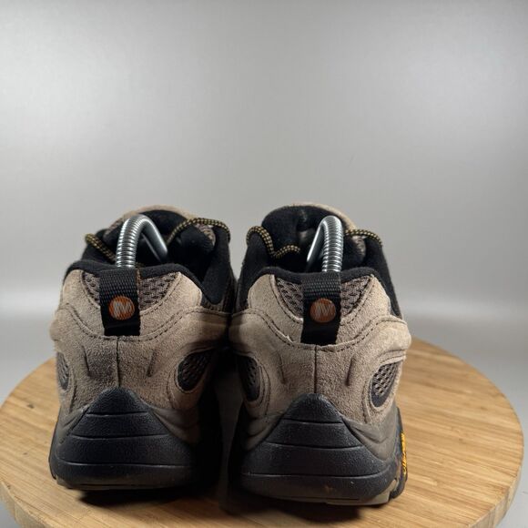 Merrell Moab 2 Ventilator Shoes Mens 9‎ Vibram Low Brown Trail Hiking Walking - Picture 4 of 8